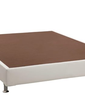 CAMA ORTOBOM AMERICANA CORINO BRANCO 1,38 X 1,88 X 30 - ORTOBOM