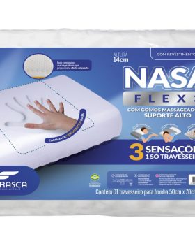 TRAVESSEIRO FIBRASCA NASA FLEX 3 SUPORTE ALTO